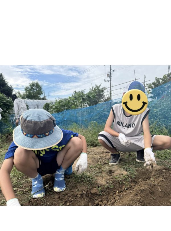 おにぎり作りと畑仕事☆